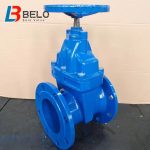 GB/DIN 3352 ductile iron soft sealing non rising stem gate valve-Belo Valve