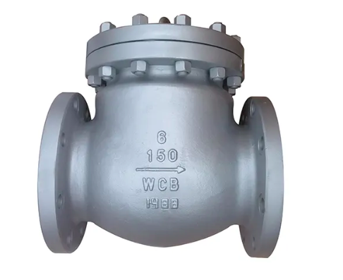 API 6 inch class150 cast steel WCN flange swing check valve-Belo Valve