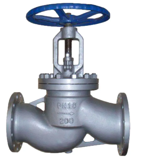 DN200 PN16 cast steel WCB flange globe valve-Belo Valve