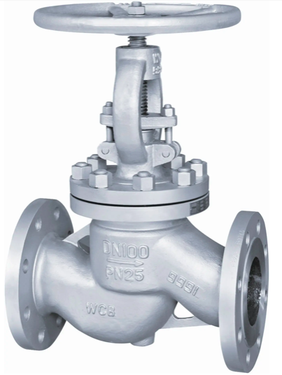 DN100 PN25 Middle pressure manual hand wheel flange globe valve-Belo Valve