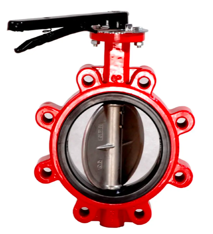How soft seal butterfly valve looks like