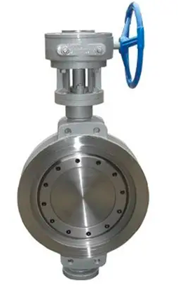 How stainless steel metal hard seal butterfly valve looks like