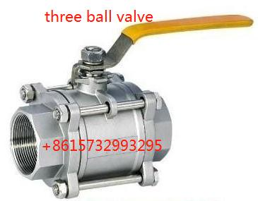 How three piece ball valve looks like-Belo Valve