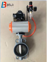 how pneumatic butterfly valves looks like