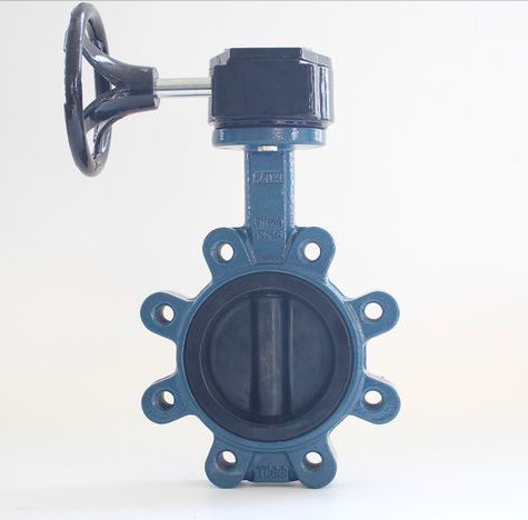 Ductile cast iron worm gear operated concentric wafer lug type butterfly valve-Belo Valve
