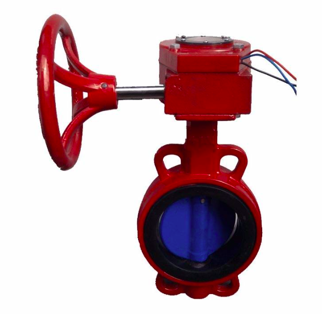 How wafer fire fighting signal butterfly valve looks like-Belo Valve