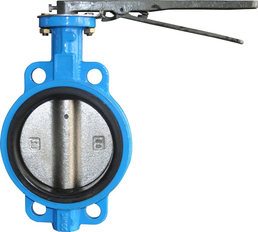 Manual lever concentric wafer cast iron butterfly valve-Belo Valve