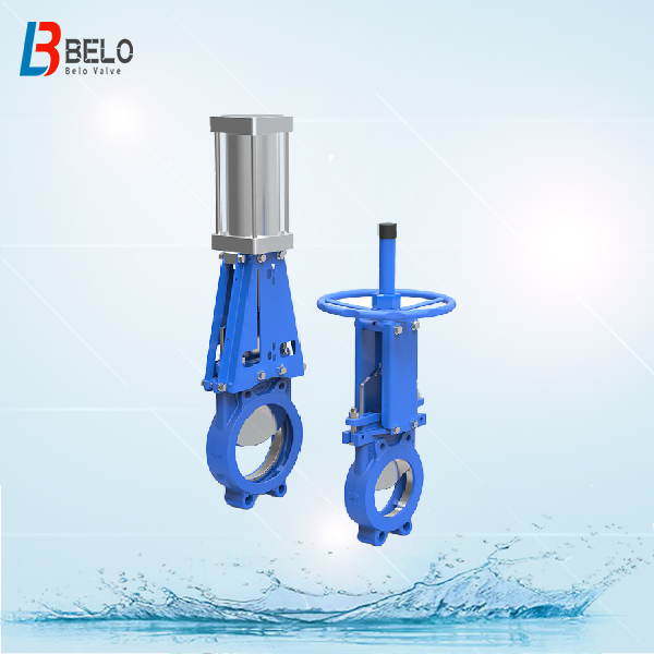 Knife type gate valve-operating methods,application and maintenance