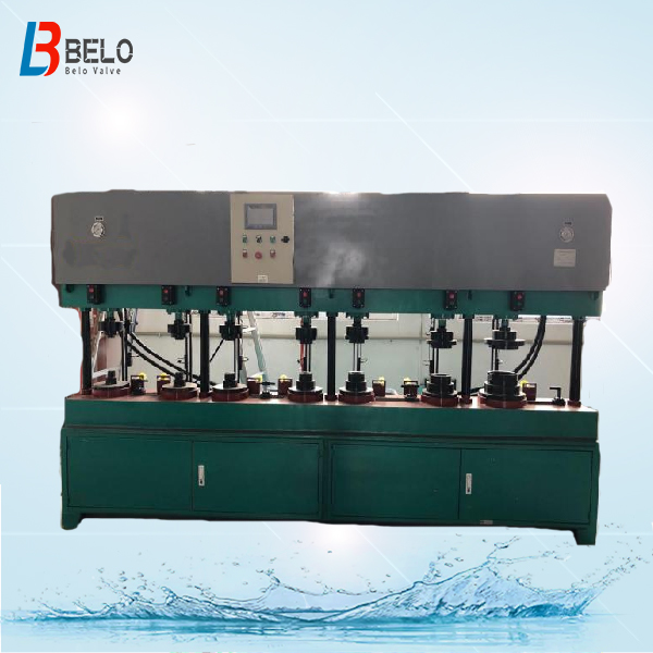 Y7G 50-200 Automatic and manual assembly machine for butterfly valve DN50-DN200 with seven working tables
