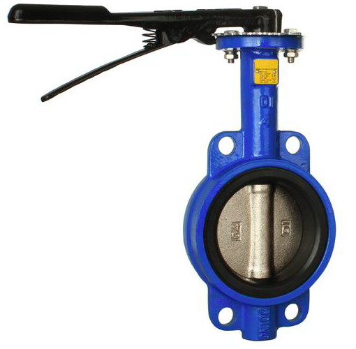 cast iron manual center line wafer type butterfly valve-Belo Valve