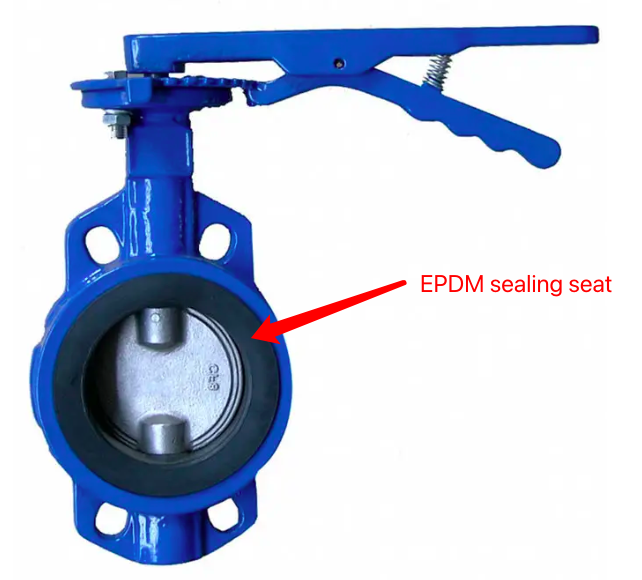 concentric wafer type EPDM seated butterfly valve-Belo Valve