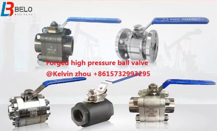 forged high pressure ball valve series-Belo Valve