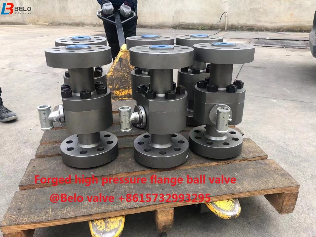 forged high pressure flange ball valve-Belo Valve