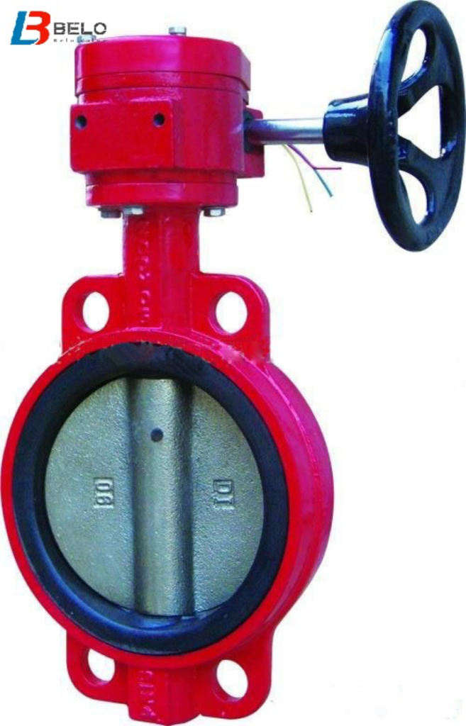 grooved fire fighting butterfly valve-Belo Valve