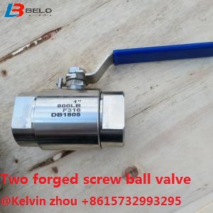 two piece forged ball valve-Belo Valve