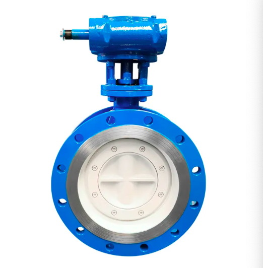 What is D343H triple eccentric metal seal flange butterfly valve?