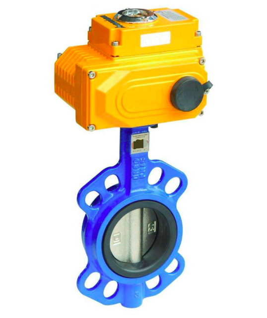 electric-concentric-wafer-EPDM-seated-butterfly-valve-Belo-Valve