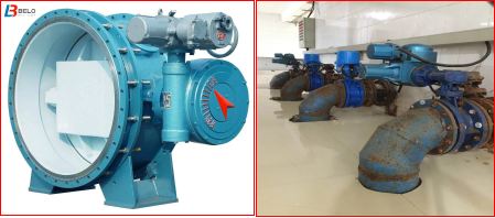 how flange butterfly valve looks like and where flange butterfly valve is used-Belo Valve