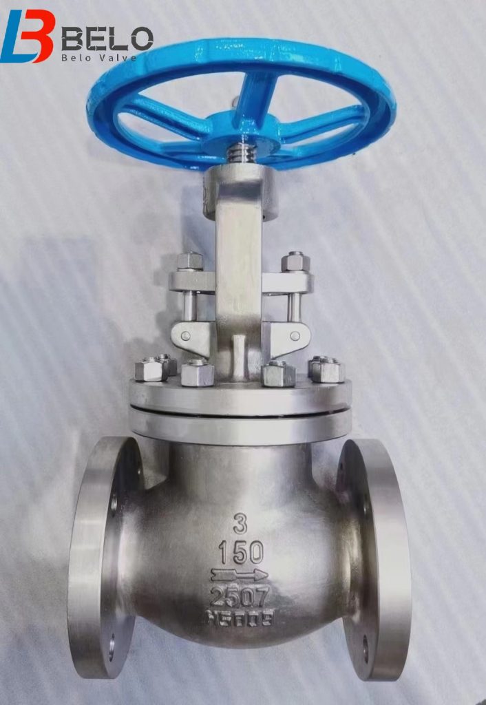 ANSI duplex metal hard sealing flange gate valve-3 inch-300Lb-Belo Valve