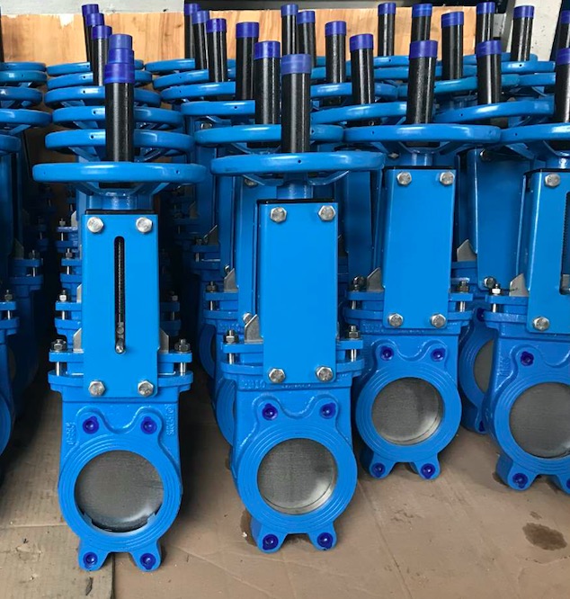 OEM Ductile iron and stainless steel wafer type knife gate valve China exporter