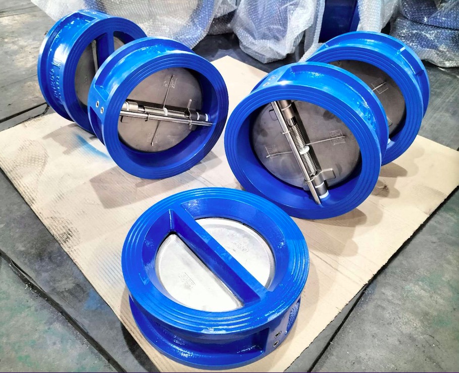 ductile iron/WCB EPDM seated wafer duo check valve-Belo Valve