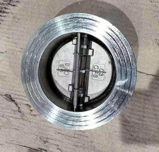 stainless steel wafer duo check valve-Belo Valve
