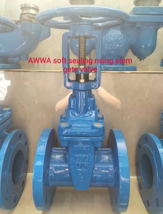 AWWA C515 soft seated operating Stem and Yoke(OS&Y) gate valve