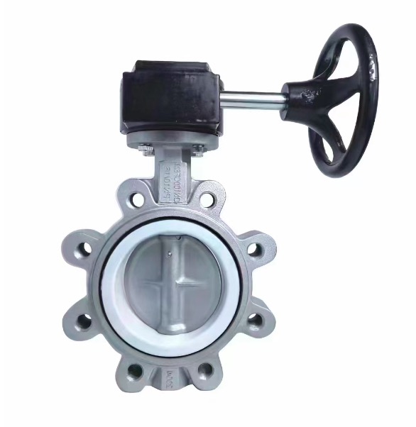 concentric wafer lugged butterfly valve, stainless steel butterfly valve, manual butterfly valve