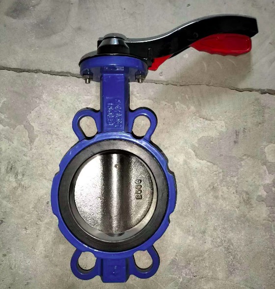 manual DI concentric wafer butterfly valve EPDM lined-Belo Valve